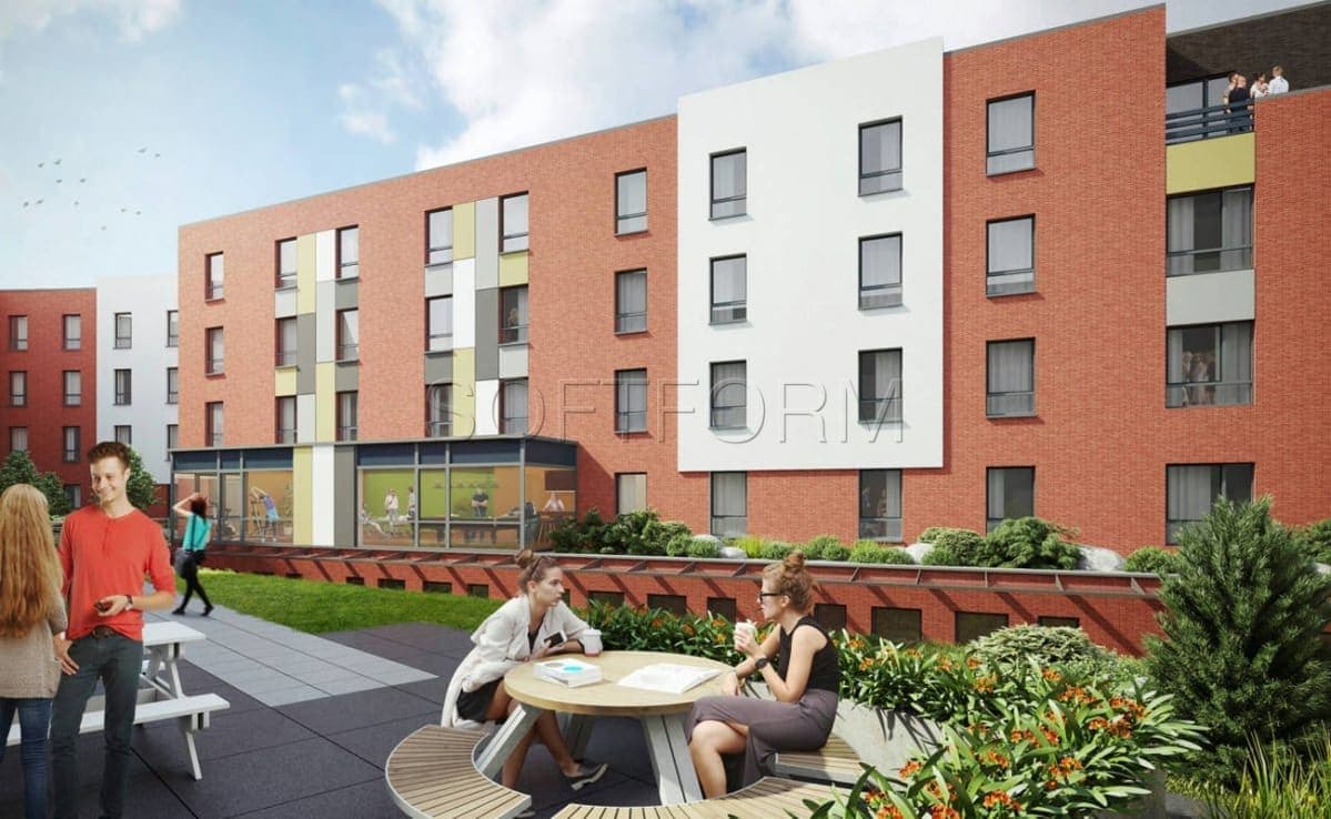 СТУДЕНЧЕСКИЙ ГОРОДОК GARDEN CAMPUS, БЕЛЬГИЯ